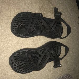 Black Double Strap Chacos
